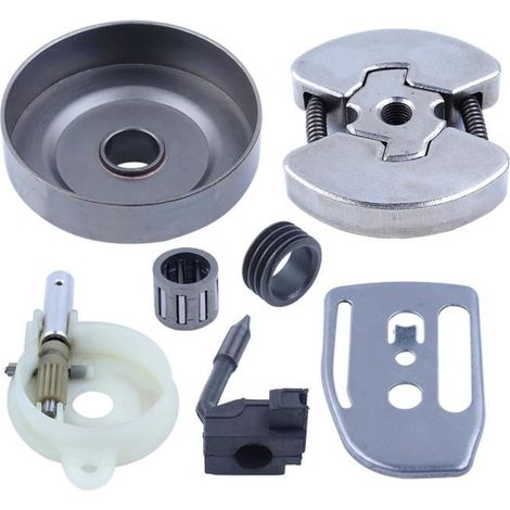 530014949 .325-7T Cylindre d'embrayage Pompe à huile Kit vis-engrenage Husqvarna 137 136 141 142 36 41 (1/4)