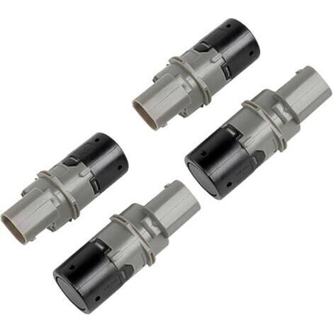 66206989069 Lot de 4 capteurs de stationnement PDC 3 broches Compatible avec les séries 5 E39 E60 7 E38 E65 6 E63 E64 X3 X5 Z4 E83 E53 E85 1998-2008