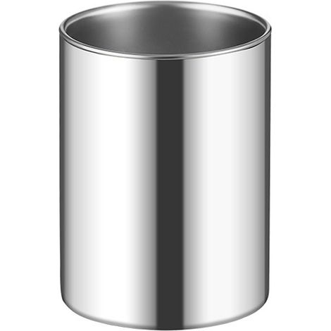 Cendrier de voiture portable, seau à déchets amovible en acier inoxydable, coupe-vent, pour l'extérieur, les voyages, la maison ou le bureau. (1/5)