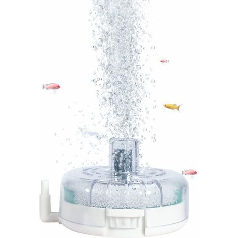 filtre pour aquariums, filtres d'aquarium avec Airstone, rembourrage de filtre éponge et matériau de filtre biochimique, filtre silencieux pour réservoir d'eau d'aquarium de 10-25 litres (1/5)