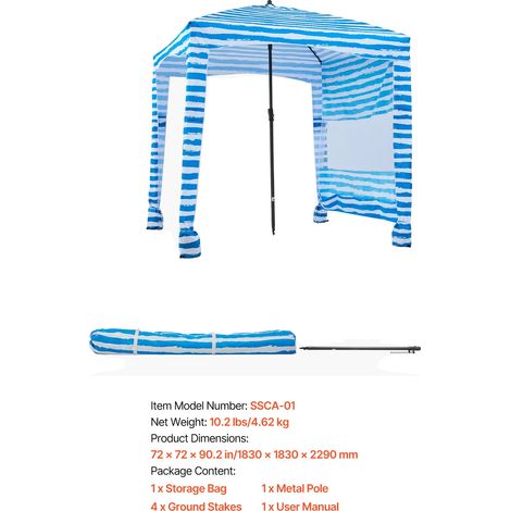 Gazebo-Zelt, UV-beständiger Stoff, einfache Montage, 6ft x 6ft TypB (1/2)