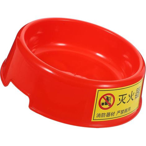 Support D'extincteur Lumineux en Plastique Rouge 2-4 Kg (1/5)