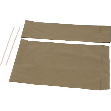 Housse de chaise, anti-poussière et imperméable, housse de rechange en tissu Oxford pour fauteuil de direction, couleur kaki. (1/5)