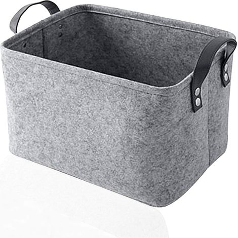 panier de rangement en feutrine, boîte de rangement, organisateur (1/5)