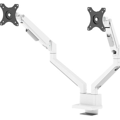 Neomounts DS70-250WH2 Supporto da tavolo per monitor 2 Display: (s) 43,2 cm (17) - 81,3 cm (32) Bianco Inclinabile, G (1/5)