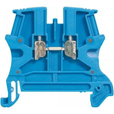 Legrand 037100 - Viking 3 screw terminal block - 1 junction/1 input/1 output - blue - pitch 5