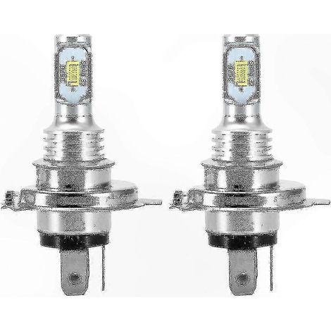 Ampoules de phares LED blanc super 6000K pour feux de croisement/route, puce CSP H4 9003 HB2, kit de conversion compatible CANbus (1/4)