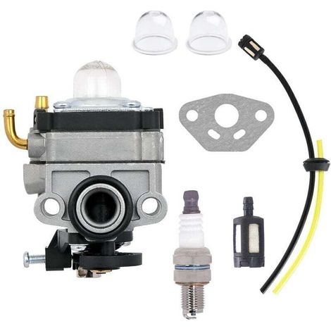 16100-ZM5-803 Carburateur avec kit de conduite de carburant pour moteur 4 temps GX31 GX22 FG100 Carb (1/4)