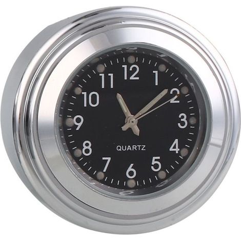 Horloge de guidon étanche pour moto, fixations moteur, outils pour guidon de moto (1/5)