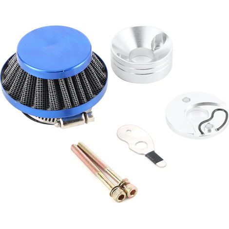 Adattatore per filtro aria carburatore compatibile con minimoto, mini moto da cross e ATV da 47cc e 49cc. (1/5)