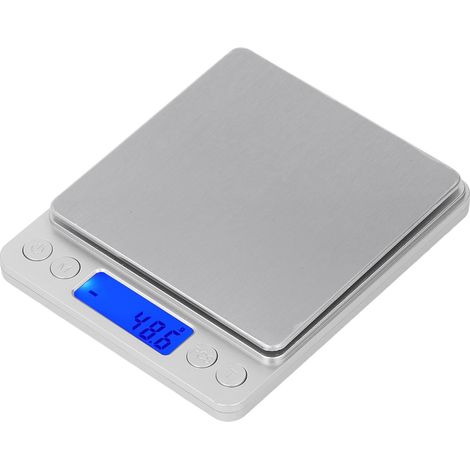 Küchenwaage, 3 kg Tragkraft, 0,1 g Genauigkeit, Digitalanzeige, Messwerkzeug für Küche und Tee (1/5)