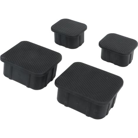 Capuchons de barre de pare-choc avant, 4 pièces, Protection des bouchons d'essieu, anti-boue, couvercle anti-poussière de remplacement pour Ford Bronco 2 portes 2021 – 2023