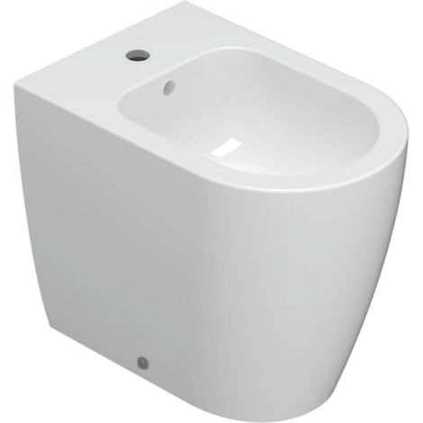 Bidet sur pied en céramiquemulti 53x34 cm Globo Mode ME009BI  Blanc - Céramique - Standard