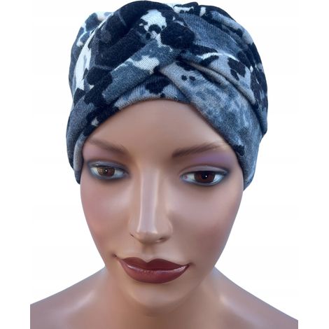 Turbante para mujer Sara 517, cálido, forrado, cómodo y elegante. (1/5)