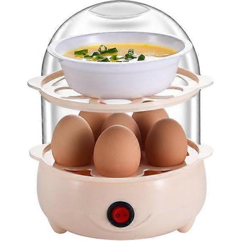 Cuiseur à œufs mignon GETIT, batteur à œufs, soupe, mini cuiseur à œufs pour petit-déjeuner maison