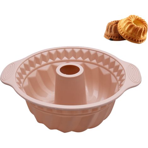 Hitzebeständige Silikon-Mousse-Kuchenform mit zwei Ohren zum Selberbacken (1/5)