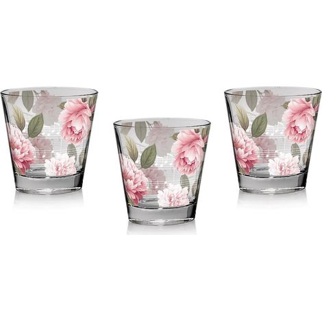 Set 6 Bicchieri da Tavola in Vetro Music Peony 250 cc Cerve (1/2)