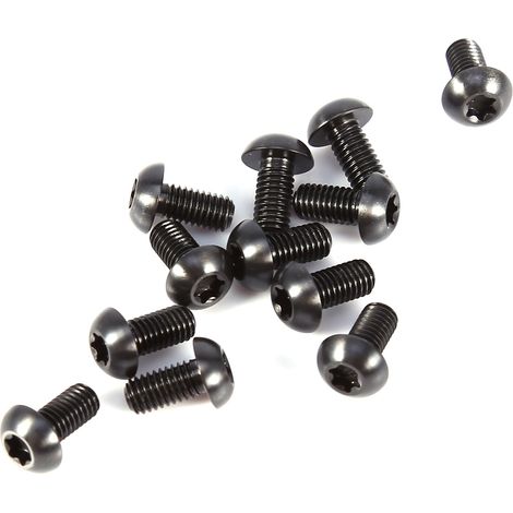 12 vis en alliage de titane T25 pour frein à disque de vélo tout terrain, tête Torx noire, ensemble de boulons de frein (1/5)