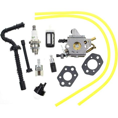 Ensemble de carburateur Stihl MS192 - Remplacement de Zama C1Q - S258 1137 - 120 - 0650 - Avec filtre à huile (1/5)