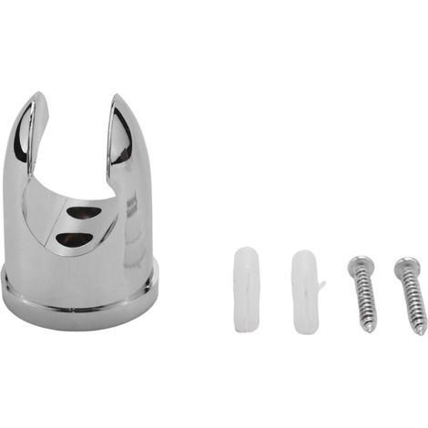 Soporte de pared fijo para ducha de mano y cabezal de ducha, 24 mm de diámetro. (1/4)