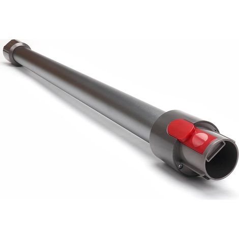 Perche flexible métallique droite, rallonge pour aspirateur/robot balai portable, pièces de rechange et accessoires, compatible avec les modèles Dyson V7, V8, V10 et V11 (gris foncé). (1/5)