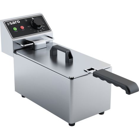 Friteuse - 4L - Température 60/+200°C - Cuve amovible - Thermostat sécurité - Saro