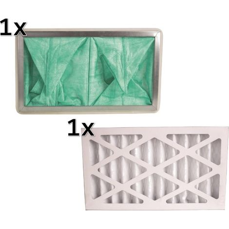 Set filtro interno + filtro esterno per depuratore d'aria Scheppach hda-14 (1/3)