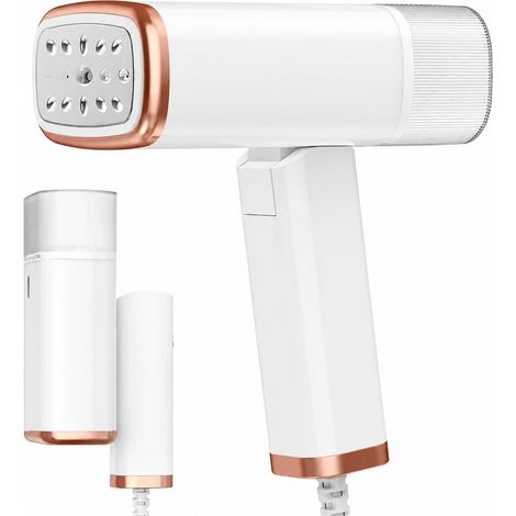 Défroisseur vapeur de voyage pliable, utilisation horizontale et verticale, fer à vapeur portable pour vêtements (1/5)