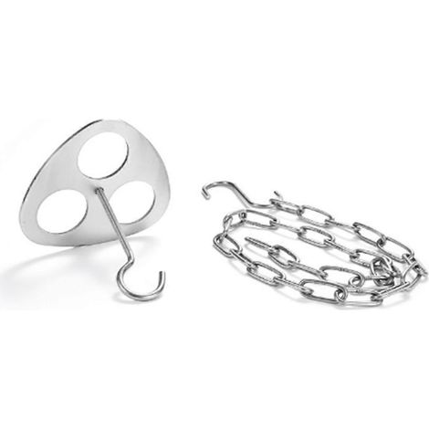 Support de trépied de camping en acier inoxydable pour barbecue (1/5)