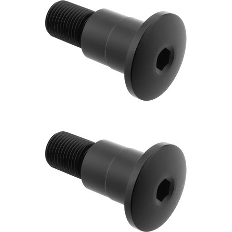 Stück CNC-gefräste Motorrad-Lenkerendspiegeladapter aus Aluminiumlegierung, kompatibel mit Yamaha MT125, MT07, MT09, MT10, XSR700 und XSR900 (1/5)