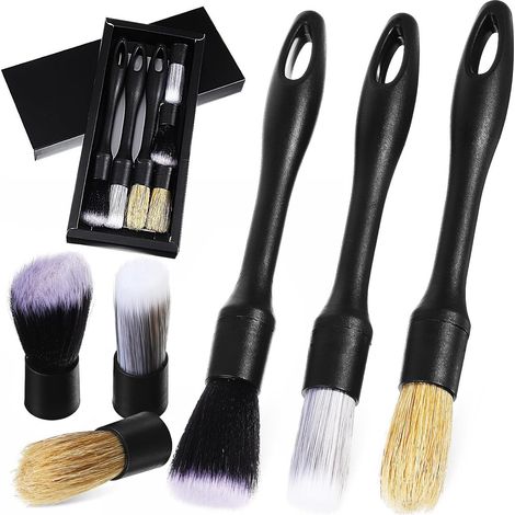 Brosse de Nettoyage pour Voiture 1 Set en Pp Pet avec Têtes (1/5)