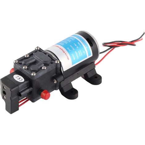Hochdruck-selbstansaugende elektrische Membranwasserpumpe mit Druckschalter, 24 V, 100 W (1/5)