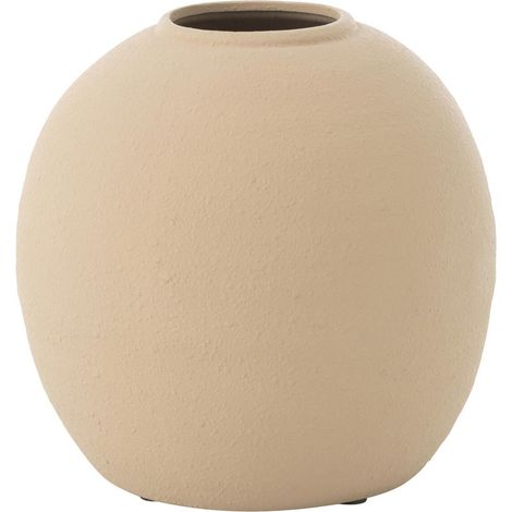 Vase Déco en Argile "Cassia" 28cm Naturel (1/2)