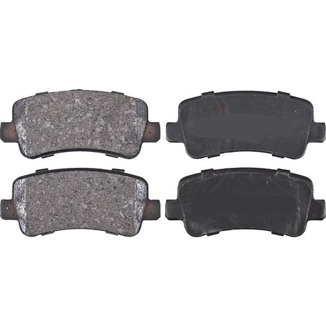 KIT PASTIGLIE FRENO POSTERIORI compatibile con RENAULT MASTER III PIANALE PIATTO / TELAIO (EV, HV, UV) / PASTIGLIE FRENANTI AUTO OEM 37939, / SOSTITUZIONE DIRETTA / BASSA POLVERE / SILENZIOSO