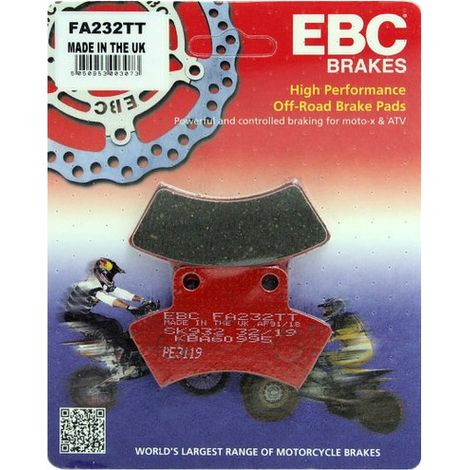 EBC FA232TT Bremsbeläge (Satz für 1 Bremsscheibe) (1/2)