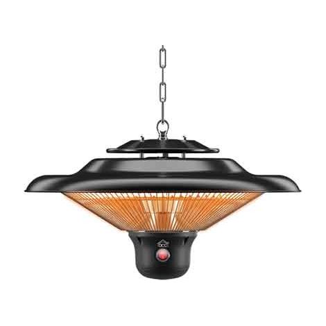 STUFA AL CARBONIO A SOSPENSIONE 1500 Watt