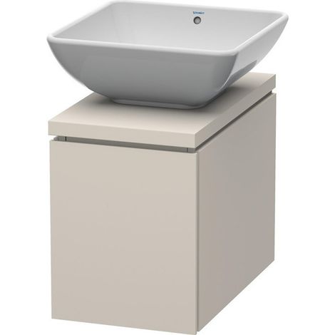 Meuble sous-vasque L-CUBE 320x547x400mm taupe
