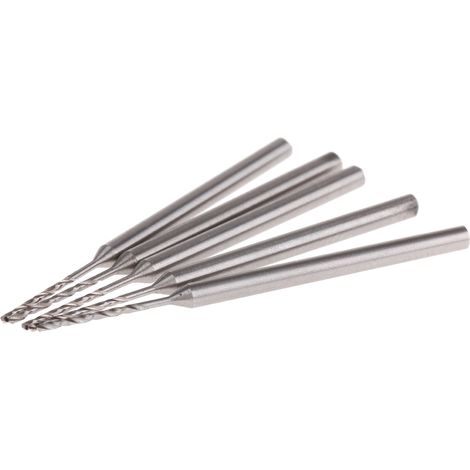Rs Pro – Foret en acier HSS 0.8 mm – Tige rectifiée 2.35 mm – Pour circuits imprimés – Coupe nette et précise (1/2)