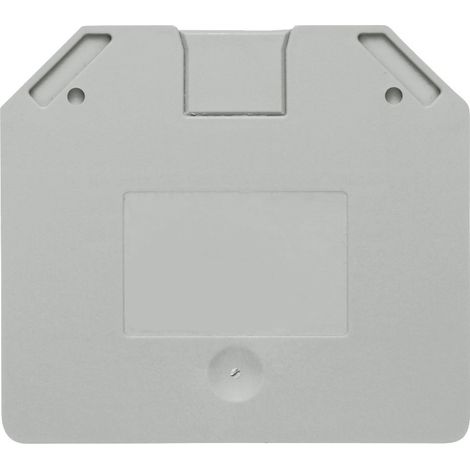 Piastra terminale per morsetti da 16mmq grigio Siemens 8WH90761PA00