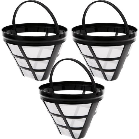 APEX Filtre à café permanent (Taille 4) — Filtre conique réutilisable — Dripper pour Pour-Over, lavable et sans papier (1/5)
