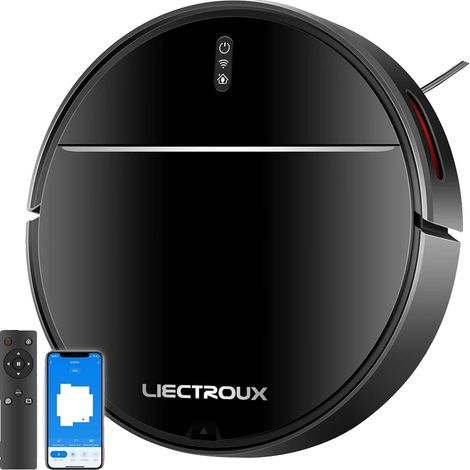 Aspirateur Robot, Cartographie 2D, Contrôle WiFi, M7S Pro, UE (1/2)