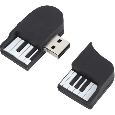 Clé USB Memory Stick grande capacité, portable, en forme de piano, pour ordinateurs, ordinateurs portables et téléphones (4 Go) (1/5)