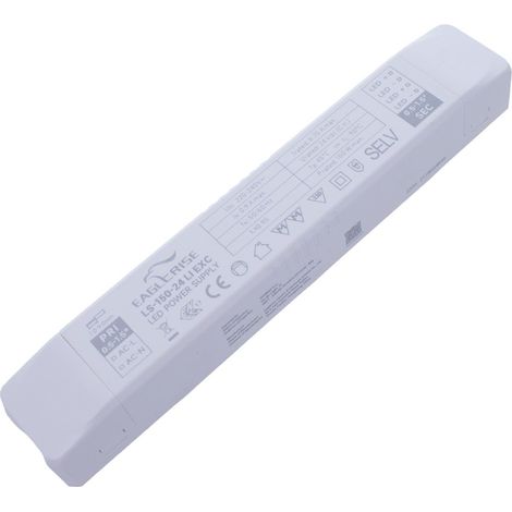 Alimentatore Trasformatore LED Cerificato ENEC Output 150W 24V 6.25A Input 220V Compatibile PLC-100-24 (1/3)