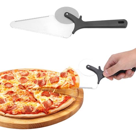 Roulette à pizza et pelle multifonctionnelles en acier inoxydable (1/5)