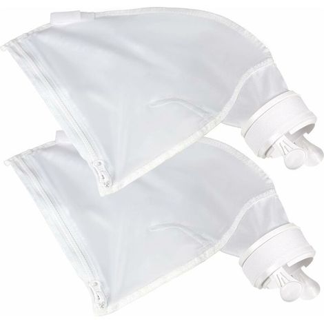 Sacs pour Nettoyeur de Piscine en Nylon Remplacement de Sac Zipper pour Polaris 280 ou 480,Sacs à en Maille à Usage Multiple (2 pièces) (1/5)