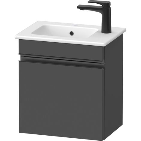 Duravit Sivida sous-lavabo, charnières à droite, poignée