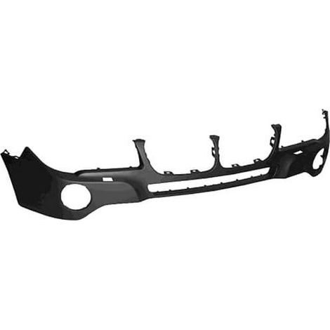Pare-choc avant supérieur à peindre avec trous lave-phares BMW X3 1 E83 phase 2 2006-2010