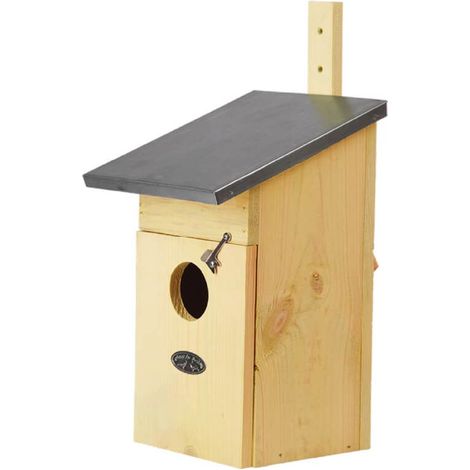 Nichoir étourneau - 22,7 x 18,9 x 39,2 cm - Beige - Livraison gratuite
