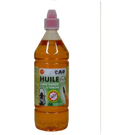 Huile citronnelle pour lampe à pétrole 1L
