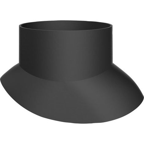 Bosch Accessoires d'évacuation des gaz FC-O6080 Adaptateur tuile Klöber, noir, d:125, 7738112516